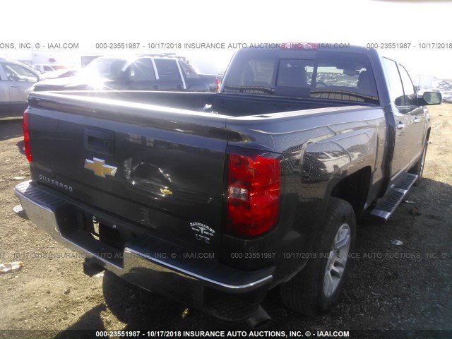 3GCPCSEC4FG449299 - 2015 CHEVROLET SILVERADO C1500 LTZ GRAY photo 4