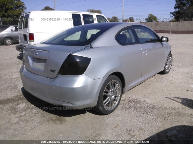 JTKDE167980269521 - 2008 TOYOTA SCION TC Gümüş foto 4