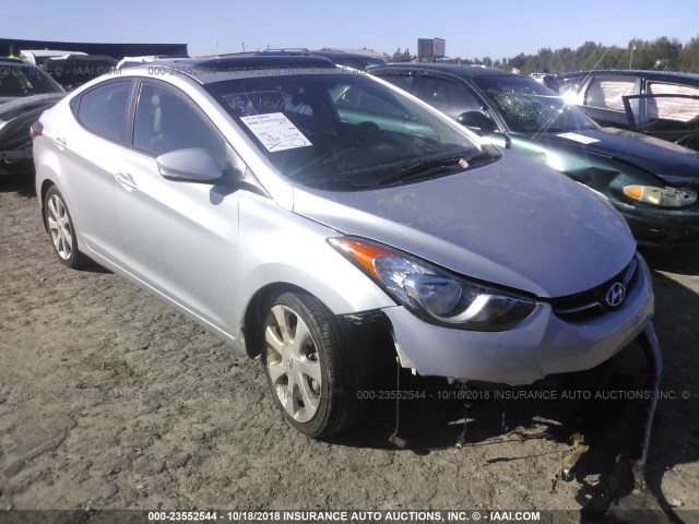 5NPDH4AE7DH217534 - 2013 HYUNDAI ELANTRA GLS/LIMITED SILVER photo 1