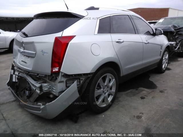 3GYFNBEY1BS639998 - 2011 CADILLAC SRX PERFORMANCE COLLECTION SILVER photo 4