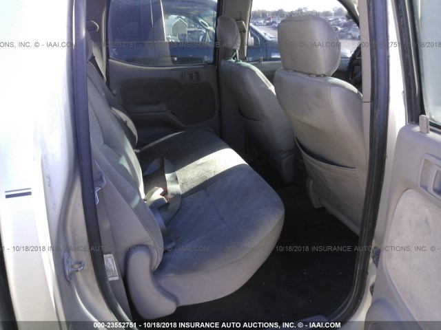 5TEGN92N12Z024100 - 2002 TOYOTA TACOMA DOUBLE CAB PRERUNNER SILVER photo 8
