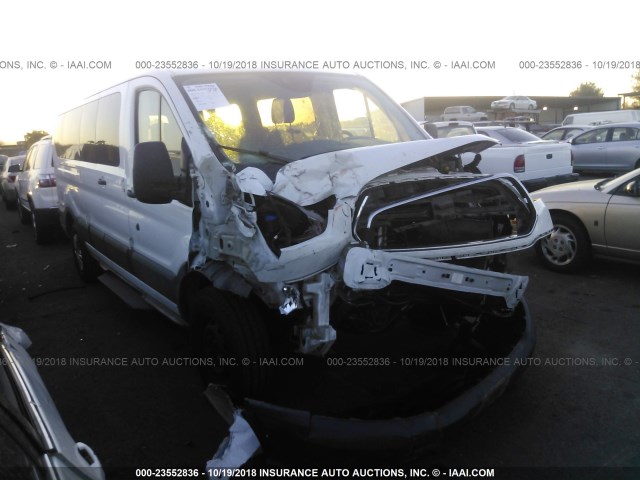 1FBZX2ZM3GKA42105 - 2016 FORD TRANSIT T-350 WHITE photo 1