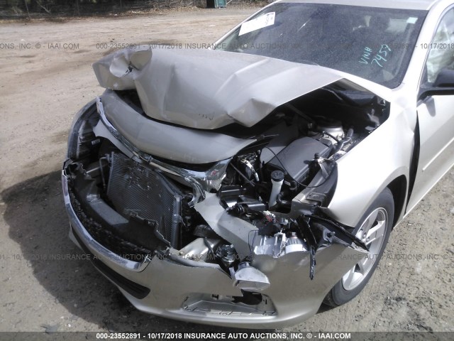 1G11B5SLXFF287459 - 2015 CHEVROLET MALIBU LS ოქროსფერი ფოტო 6