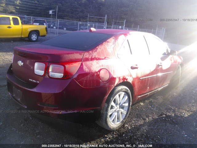 1G11E5SL9EF266186 - 2014 CHEVROLET MALIBU 2LT RED photo 4