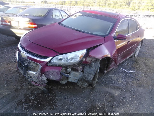 1G11E5SL9EF266186 - 2014 CHEVROLET MALIBU 2LT RED photo 6