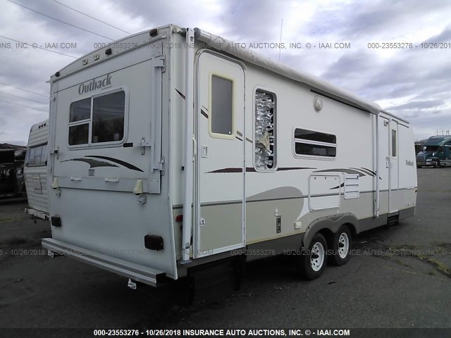 4YDT27R216G919281 - 2006 KEYSTONE OUTBACK WHITE photo 4