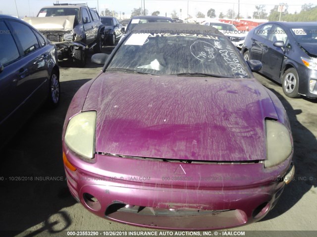 4A3AE55H95E001723 - 2005 MITSUBISHI ECLIPSE SPYDER GT PINK photo 6