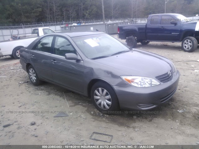 4T1BE32KX4U831543 - 2004 TOYOTA CAMRY LE/XLE/SE GRAY photo 1