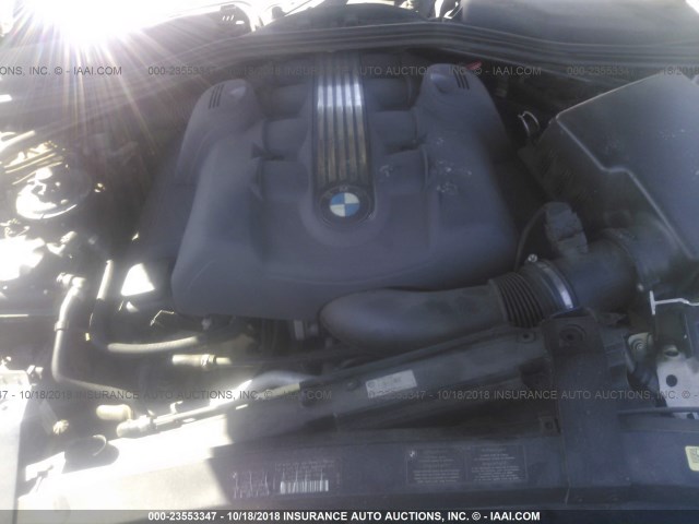 WBAEH73415B191880 - 2005 BMW 645 CI AUTOMATIC 银色 照片 10