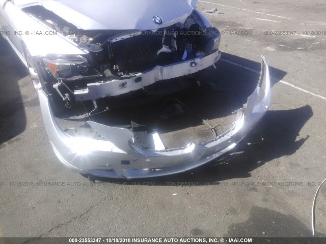 WBAEH73415B191880 - 2005 BMW 645 CI AUTOMATIC 银色 照片 6