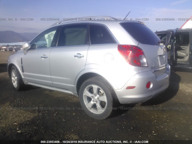 3GNAL4EK3DS621994 - 2013 CHEVROLET CAPTIVA LTZ SILVER photo 3