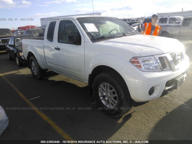 1N6BD0CT5HN724295 - 2017 NISSAN FRONTIER S/SV WHITE photo 1