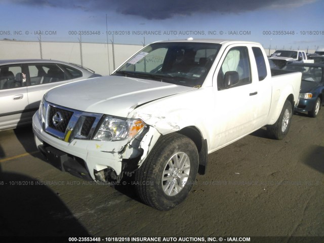 1N6BD0CT5HN724295 - 2017 NISSAN FRONTIER S/SV WHITE photo 2