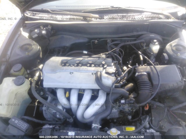 1NXBR12E7WZ116936 - 1998 TOYOTA COROLLA VE/CE/LE GREEN photo 10