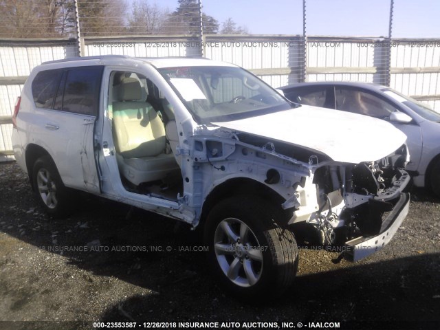 JTJBM7FX0B5028362 - 2011 LEXUS GX WHITE photo 1