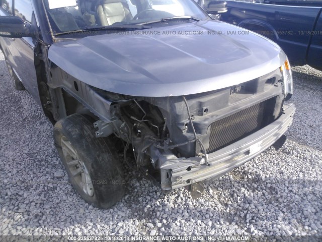 1FM5K8D83DGC20630 - 2013 FORD EXPLORER XLT GRAY photo 6