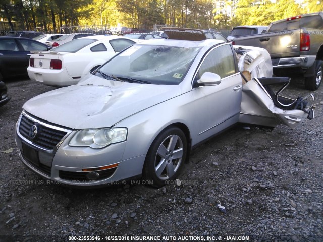 WVWJK73C49P009608 - 2009 VOLKSWAGEN PASSAT TURBO SILVER photo 2