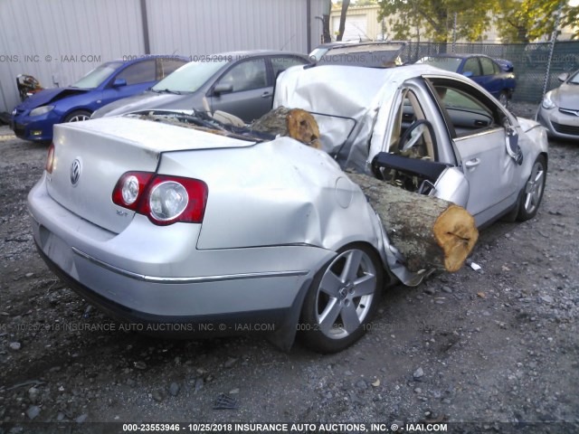 WVWJK73C49P009608 - 2009 VOLKSWAGEN PASSAT TURBO SILVER photo 4