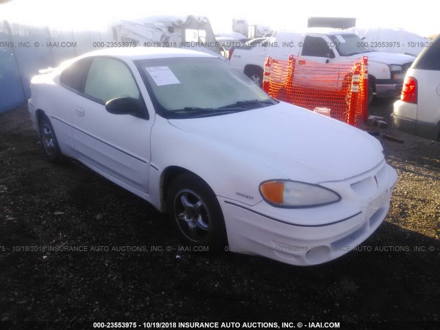 1G2NW12E04C101664 - 2004 PONTIAC GRAND AM GT WHITE photo 1