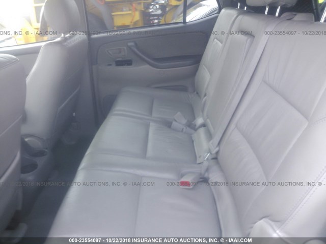 5TDBT44A97S289655 - 2007 TOYOTA SEQUOIA SR5 SILVER photo 8