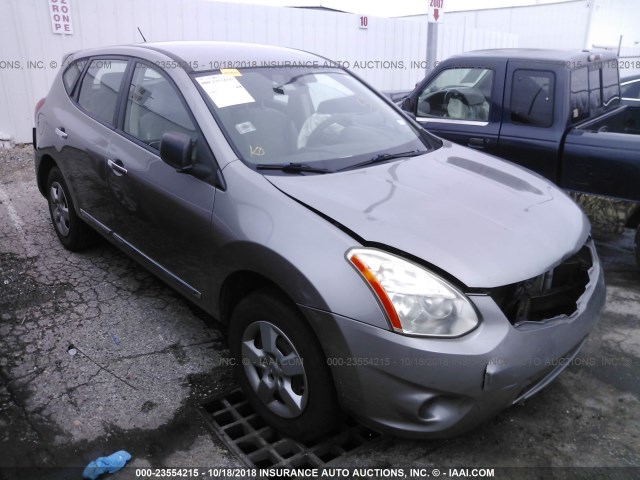 JN8AS5MT3DW007533 - 2013 NISSAN ROGUE S/SV SILVER photo 1