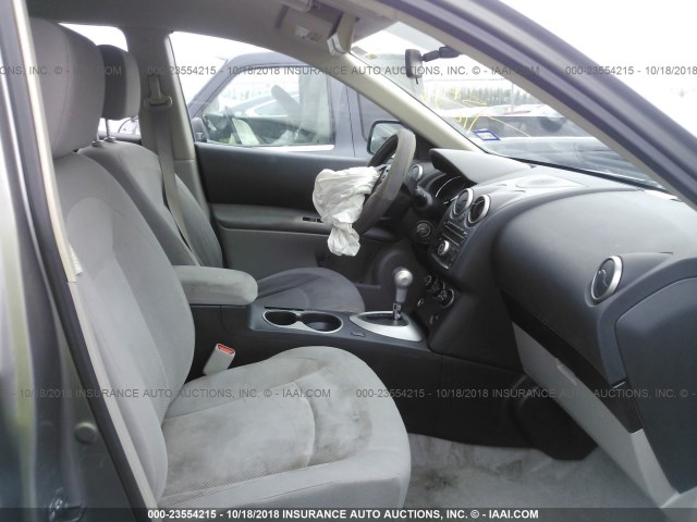 JN8AS5MT3DW007533 - 2013 NISSAN ROGUE S/SV SILVER photo 5