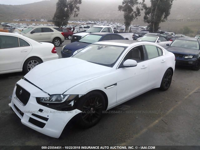 SAJAD4BG6HA976110 - 2017 JAGUAR XE PREMIUM WHITE photo 2