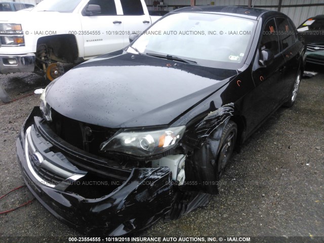 JF1GE61699H505223 - 2009 SUBARU IMPREZA 2.5I BLACK photo 2