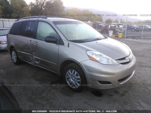 5TDZA23C76S464687 - 2006 TOYOTA SIENNA CE/LE GOLD photo 1