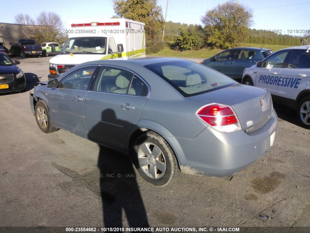 1G8ZR57507F258256 - 2007 SATURN AURA GREEN LINE GRAY photo 3