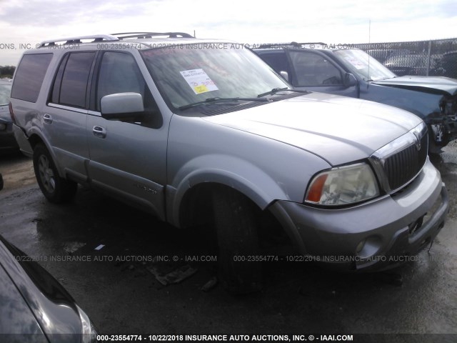 5LMFU27RX4LJ02482 - 2004 LINCOLN NAVIGATOR 银色 照片 1