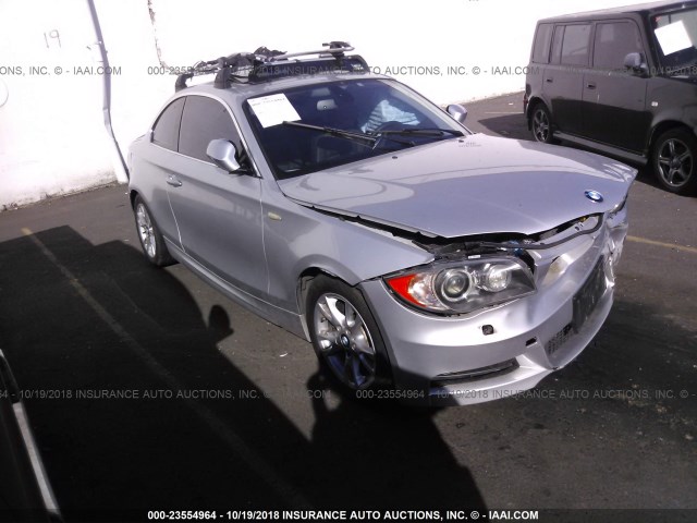 WBAUC7C58AVK96511 - 2010 BMW 135 I SILVER photo 1