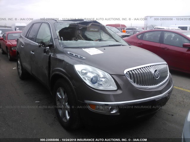 5GALVBEDXAJ244788 - 2010 BUICK ENCLAVE CXL BROWN photo 1