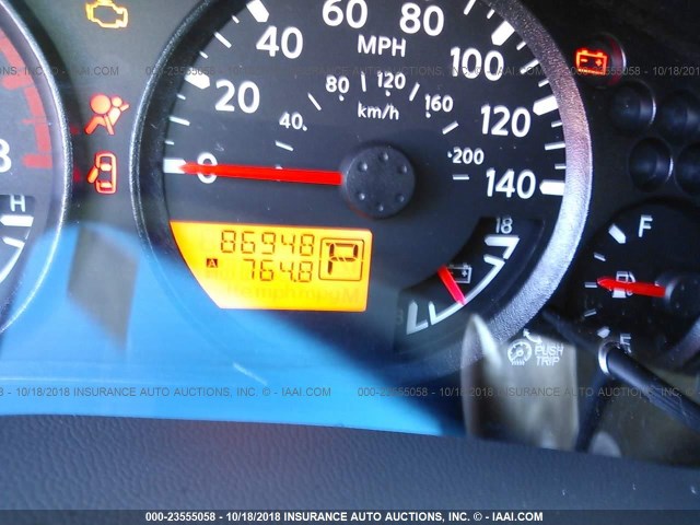 1N6AD0ER9CC427371 - 2012 NISSAN FRONTIER S/SV/SL/PRO-4X BLACK photo 7