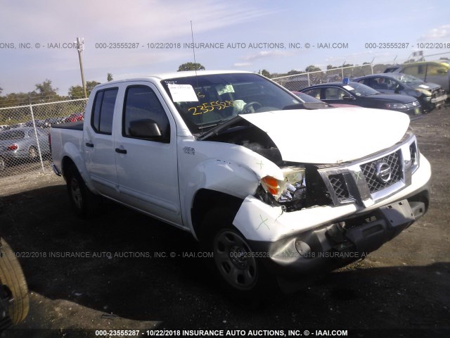 1N6AD0ERXBC404499 - 2011 NISSAN FRONTIER S/SV/SL/PRO-4X WHITE photo 1