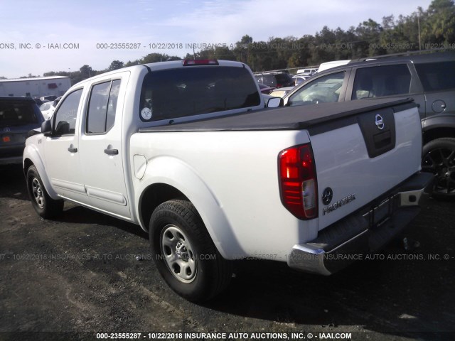 1N6AD0ERXBC404499 - 2011 NISSAN FRONTIER S/SV/SL/PRO-4X WHITE photo 3