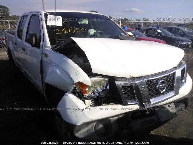 1N6AD0ERXBC404499 - 2011 NISSAN FRONTIER S/SV/SL/PRO-4X WHITE photo 6