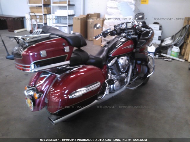 JKBVNRA18AA003197 - 2010 KAWASAKI VN1700 A RED photo 4