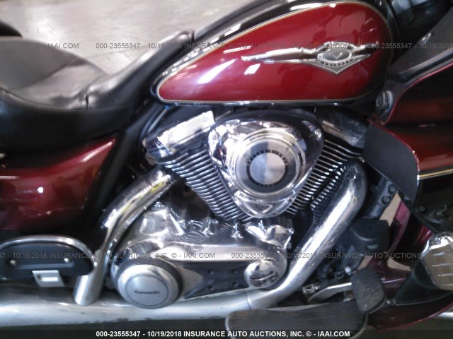 JKBVNRA18AA003197 - 2010 KAWASAKI VN1700 A RED photo 8