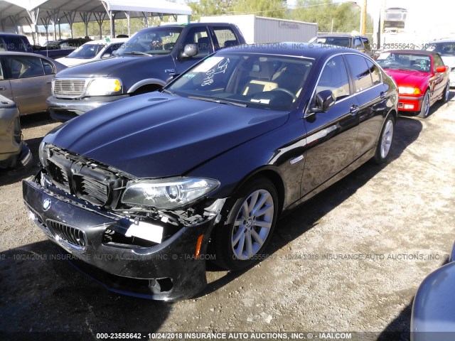 WBAFV3C55ED685386 - 2014 BMW 535 D/XI GRAY photo 2