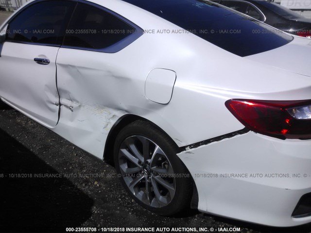 1HGCT2B85EA006740 - 2014 HONDA ACCORD EXL 白色 照片 6