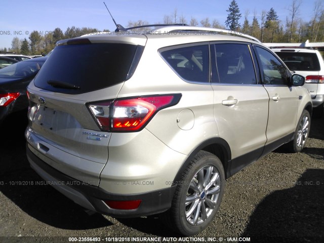 1FMCU9J99JUC41130 - 2018 FORD ESCAPE TITANIUM Altın fotoğraf 4