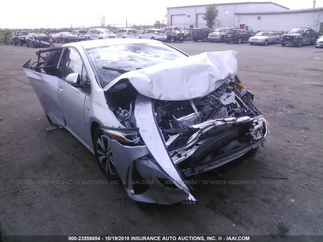 JTDKARFP6J3072481 - 2018 TOYOTA PRIUS PRIME  银色 照片 1