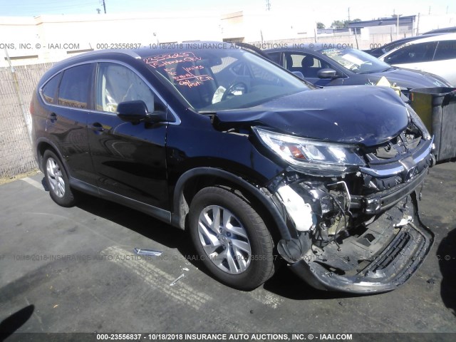 2HKRM3H79FH539985 - 2015 HONDA CR-V EXL BLACK photo 1