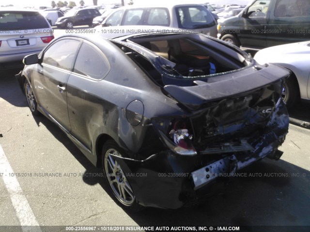 JTKDE177670165971 - 2007 TOYOTA SCION TC 黑色 照片 3