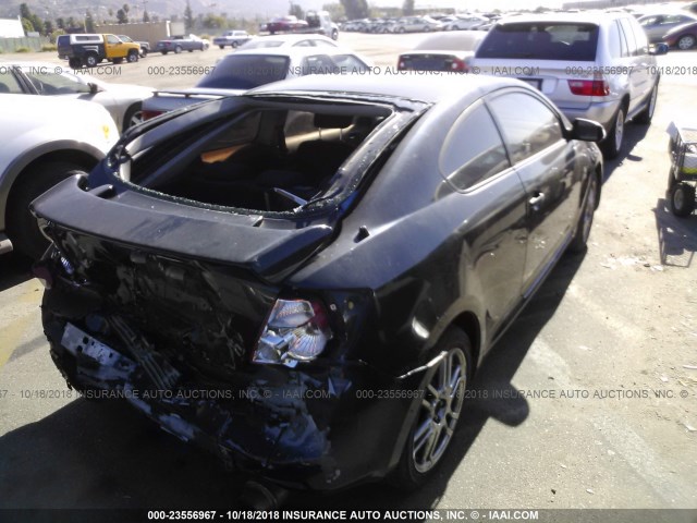 JTKDE177670165971 - 2007 TOYOTA SCION TC 黑色 照片 4