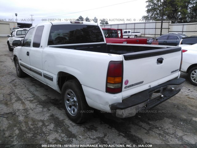 2GCEC19T1Y1235619 - 2000 CHEVROLET SILVERADO C1500 WHITE photo 3