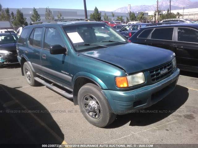 4S2CK58W5X4363091 - 1999 ISUZU RODEO S/LS/LSE GREEN photo 1