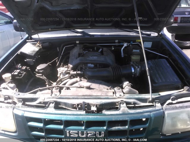 4S2CK58W5X4363091 - 1999 ISUZU RODEO S/LS/LSE GREEN photo 10