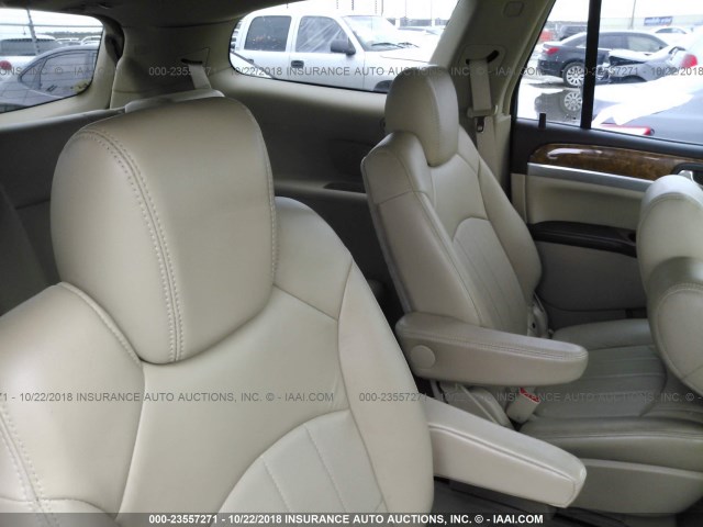 5GAER23758J106791 - 2008 BUICK ENCLAVE CXL BROWN photo 8